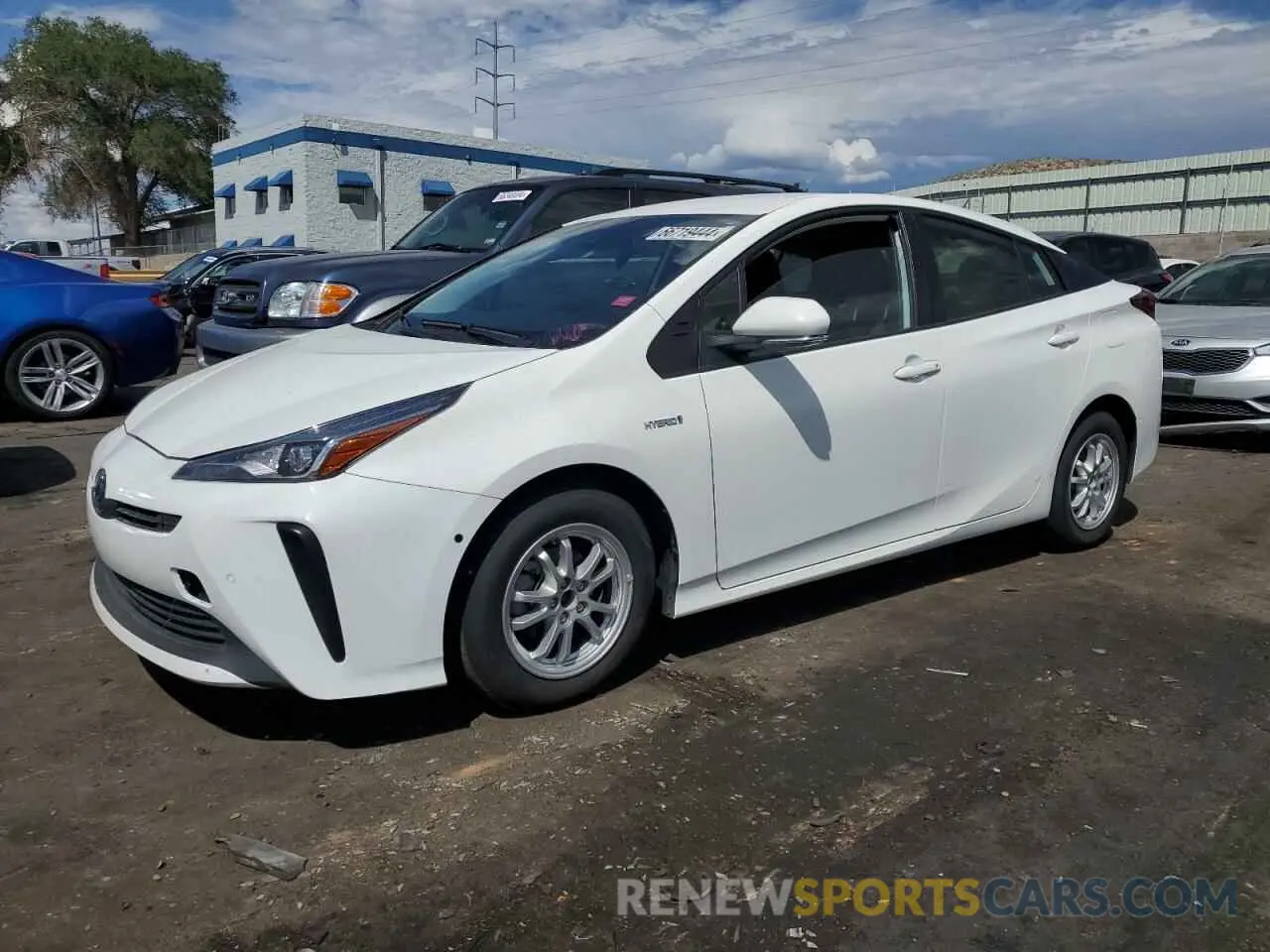 1 Photograph of a damaged car JTDKAMFU9M3150023 TOYOTA PRIUS 2021