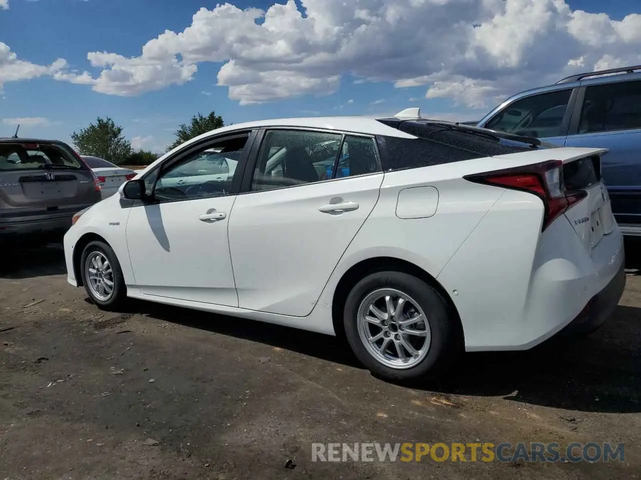 2 Photograph of a damaged car JTDKAMFU9M3150023 TOYOTA PRIUS 2021