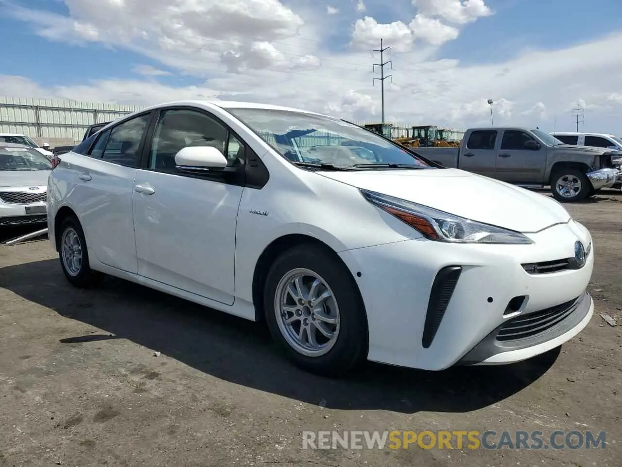 4 Photograph of a damaged car JTDKAMFU9M3150023 TOYOTA PRIUS 2021