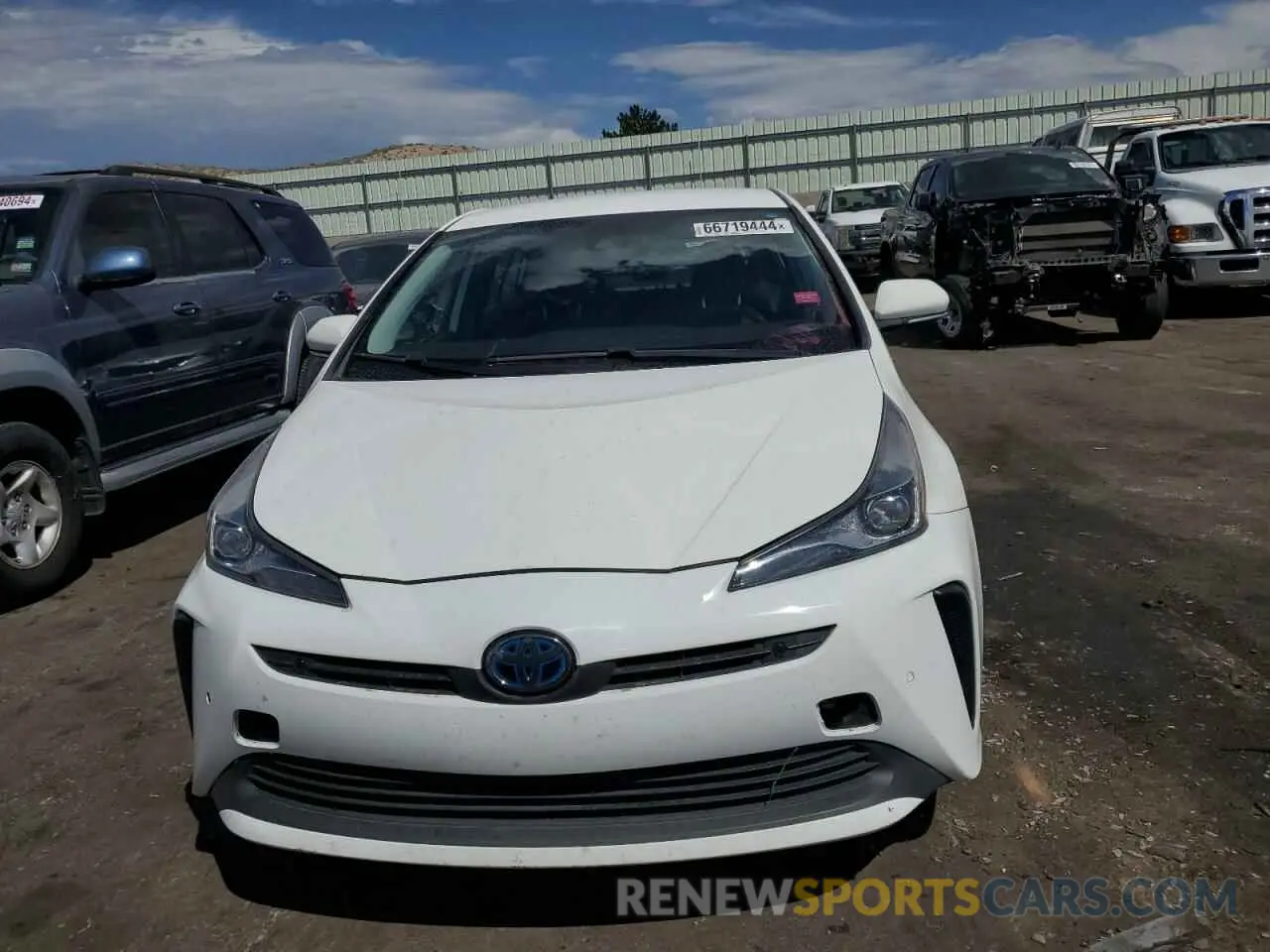 5 Photograph of a damaged car JTDKAMFU9M3150023 TOYOTA PRIUS 2021