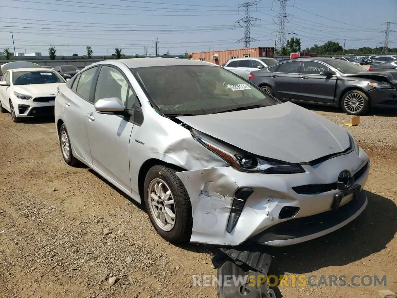 4 Photograph of a damaged car JTDKAMFUXM3134235 TOYOTA PRIUS 2021
