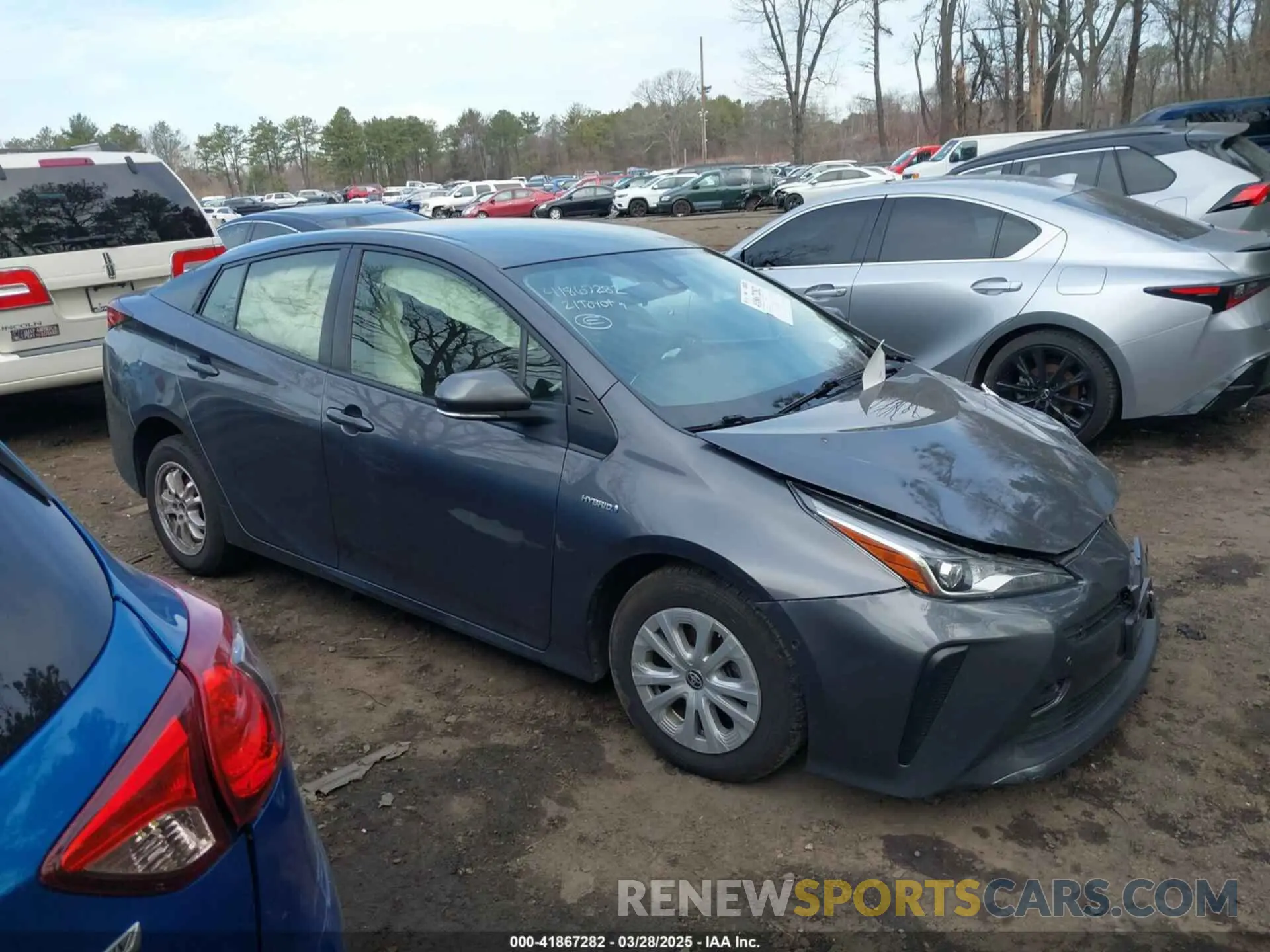 13 Photograph of a damaged car JTDKAMFUXM3148359 TOYOTA PRIUS 2021