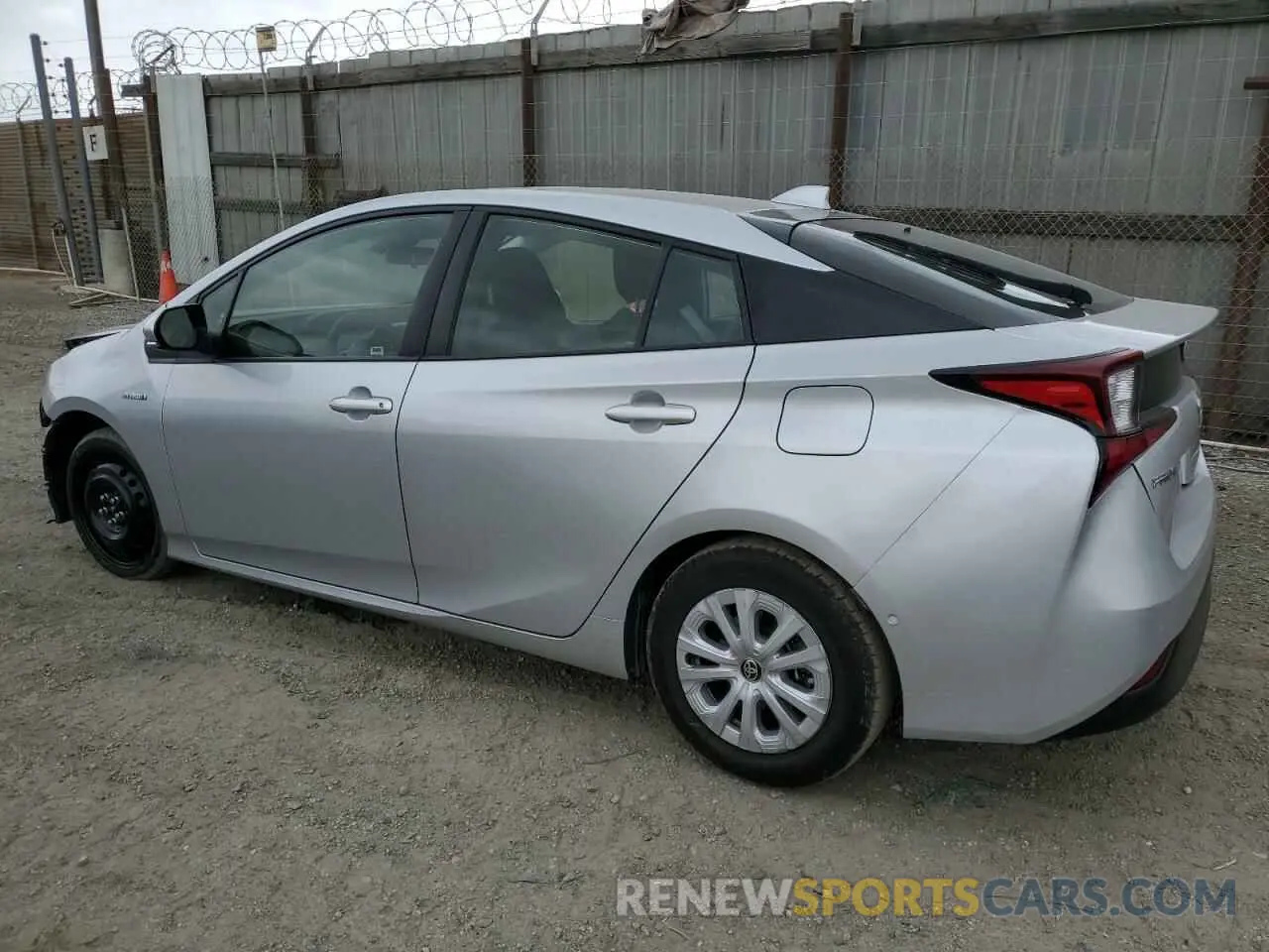 2 Фотография поврежденного автомобиля JTDKAMFUXM3150256 TOYOTA PRIUS 2021