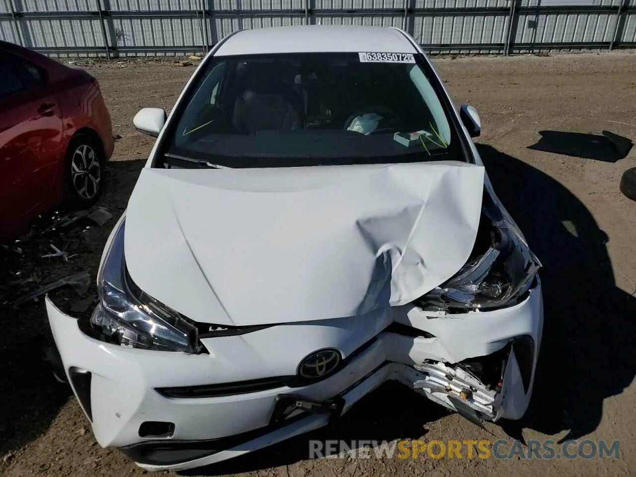 5 Фотография поврежденного автомобиля JTDKAMFUXM3150371 TOYOTA PRIUS 2021