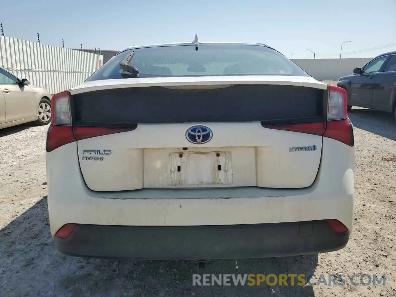6 Фотография поврежденного автомобиля JTDL9MFU0M3024212 TOYOTA PRIUS 2021