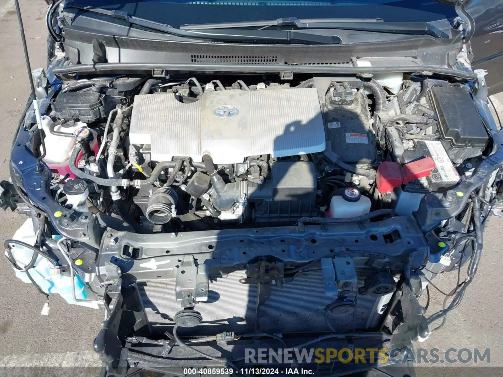 10 Фотография поврежденного автомобиля JTDL9MFU1M3022890 TOYOTA PRIUS 2021