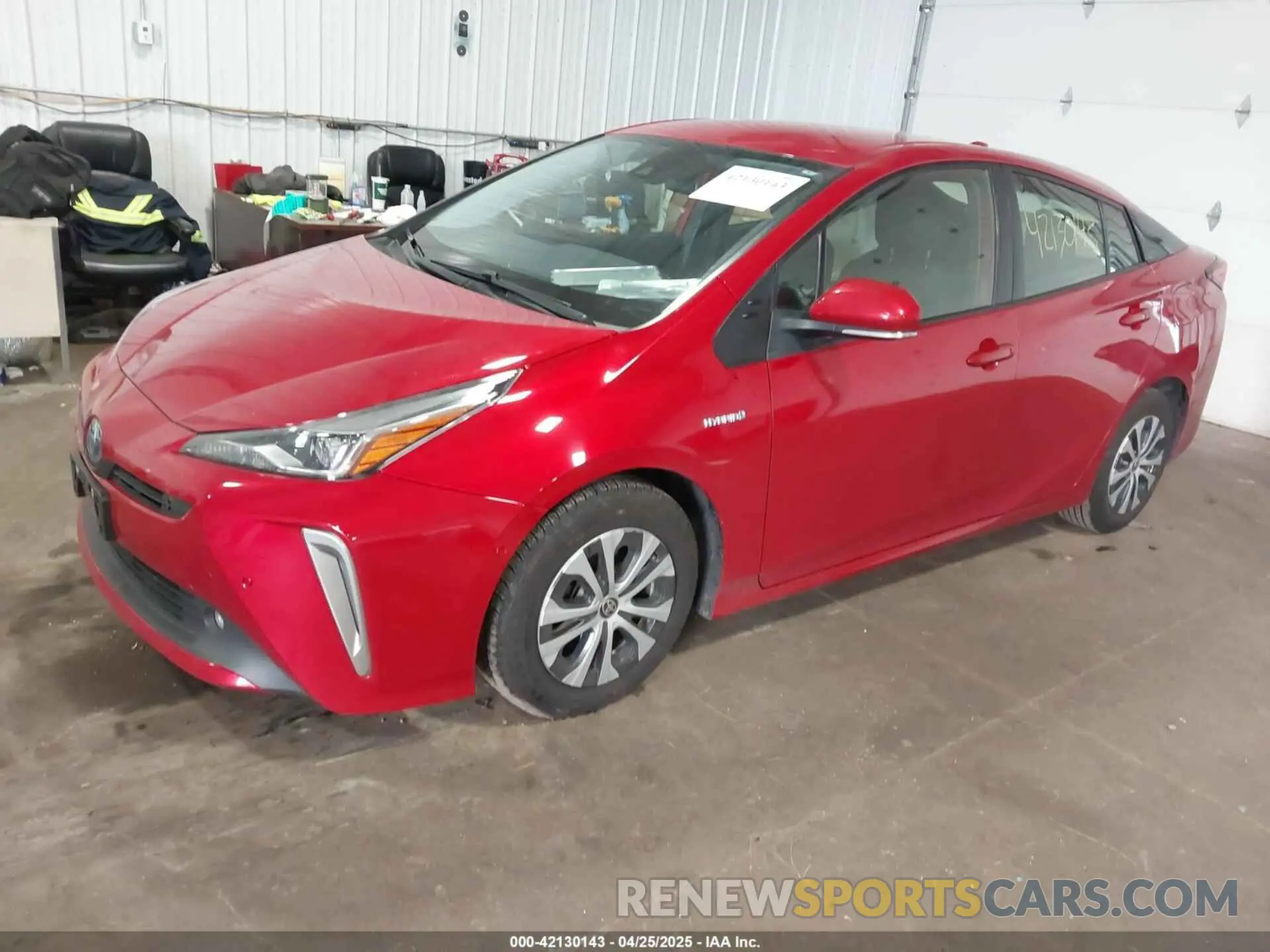 2 Photograph of a damaged car JTDL9MFU1M3025871 TOYOTA PRIUS 2021