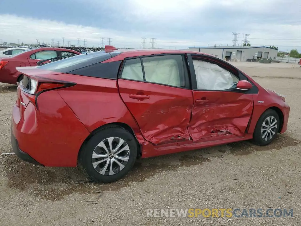 3 Photograph of a damaged car JTDL9MFU1M3027751 TOYOTA PRIUS 2021