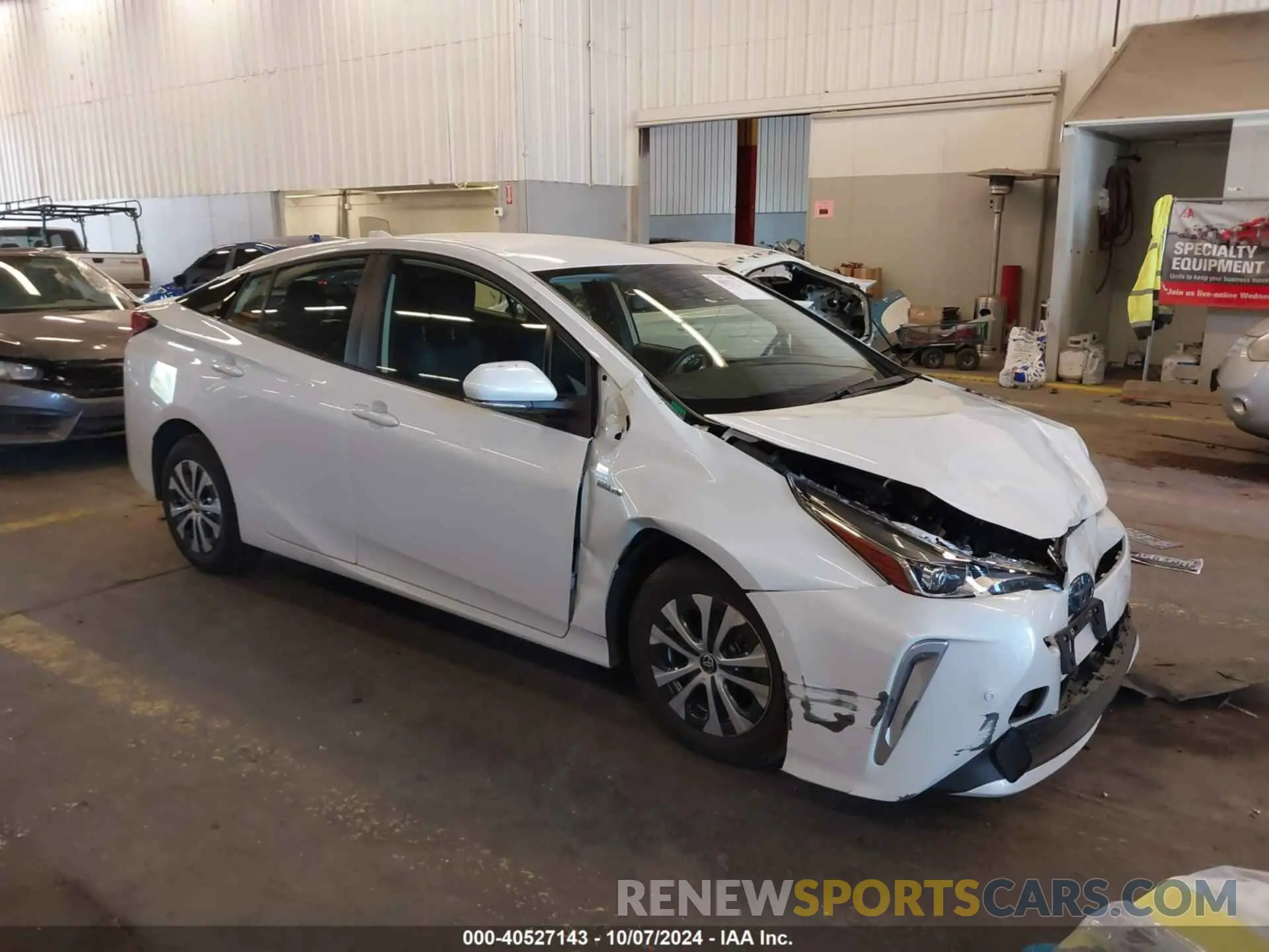 1 Фотография поврежденного автомобиля JTDL9MFU1M3028916 TOYOTA PRIUS 2021
