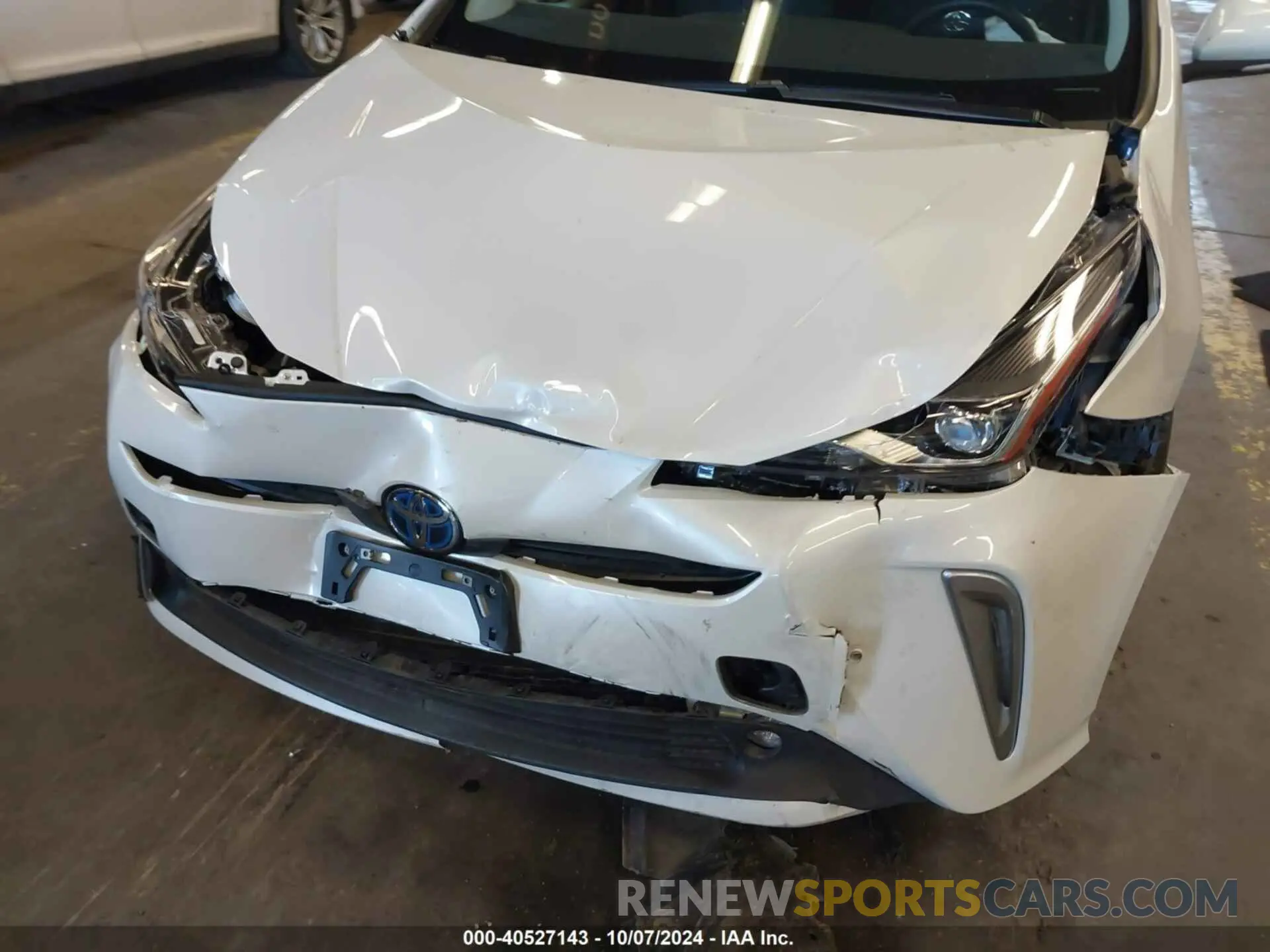 6 Фотография поврежденного автомобиля JTDL9MFU1M3028916 TOYOTA PRIUS 2021