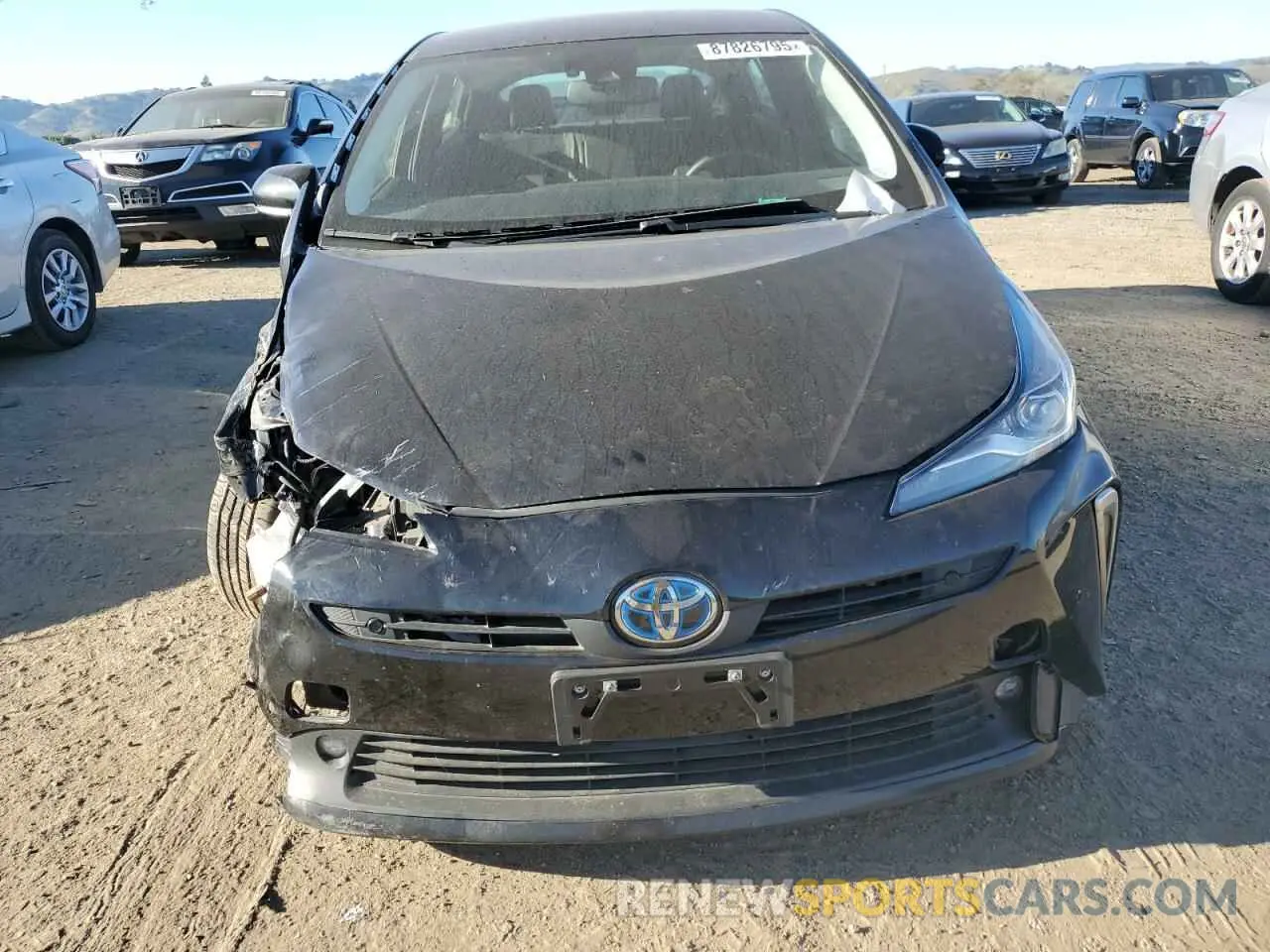 5 Фотография поврежденного автомобиля JTDL9MFU1M3029726 TOYOTA PRIUS 2021