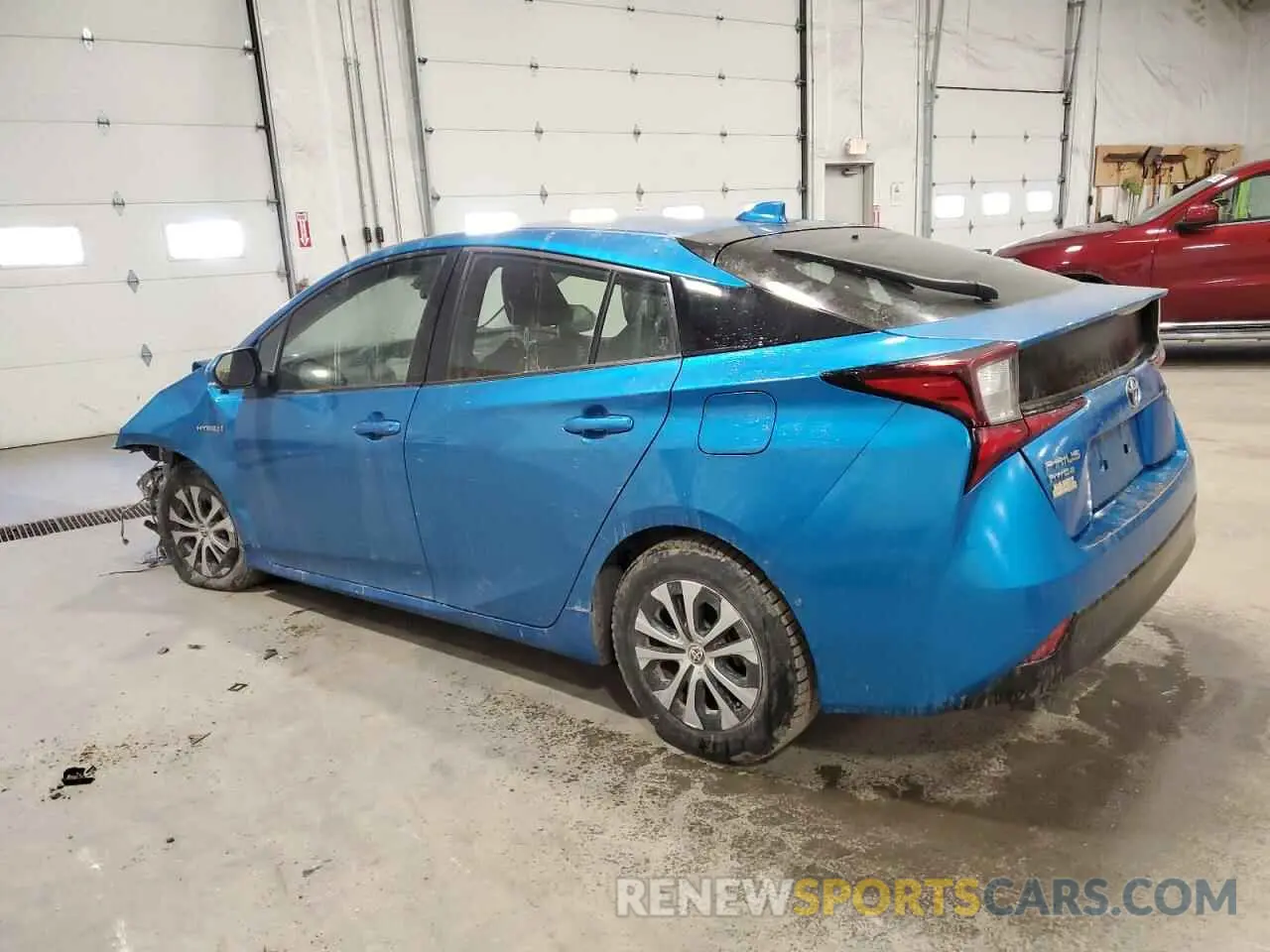 2 Photograph of a damaged car JTDL9MFU2M3029444 TOYOTA PRIUS 2021