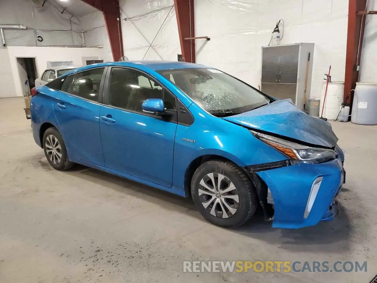 4 Photograph of a damaged car JTDL9MFU2M3029444 TOYOTA PRIUS 2021