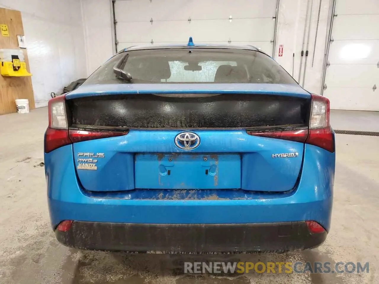 6 Photograph of a damaged car JTDL9MFU2M3029444 TOYOTA PRIUS 2021