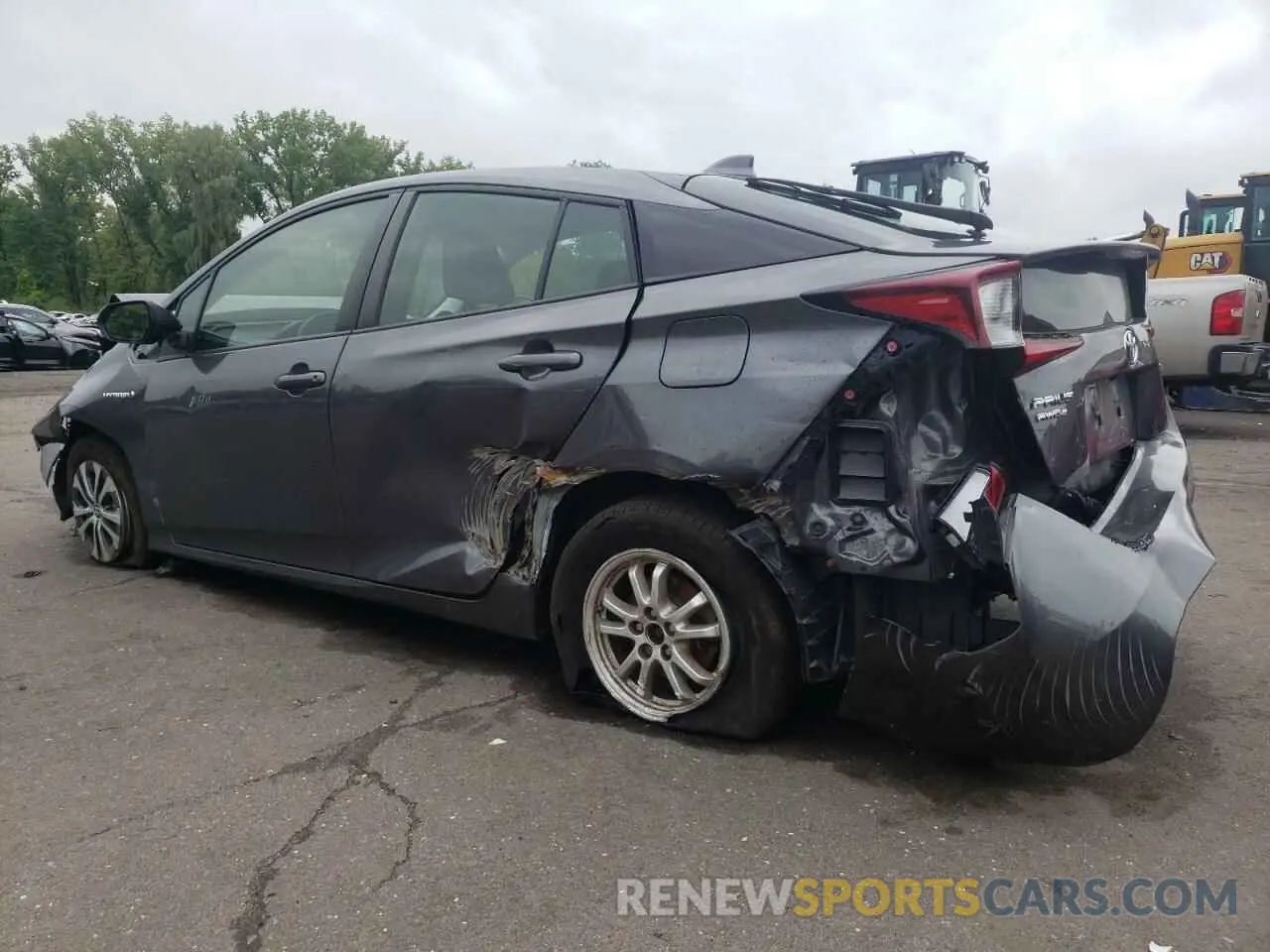 2 Photograph of a damaged car JTDL9MFU3M3024172 TOYOTA PRIUS 2021