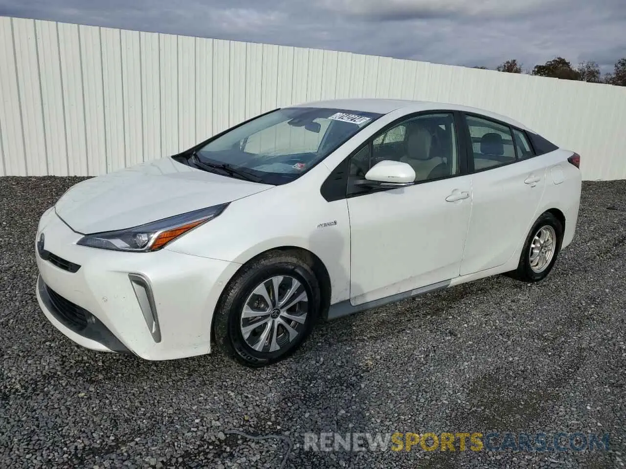 1 Фотография поврежденного автомобиля JTDL9MFU3M3026553 TOYOTA PRIUS 2021