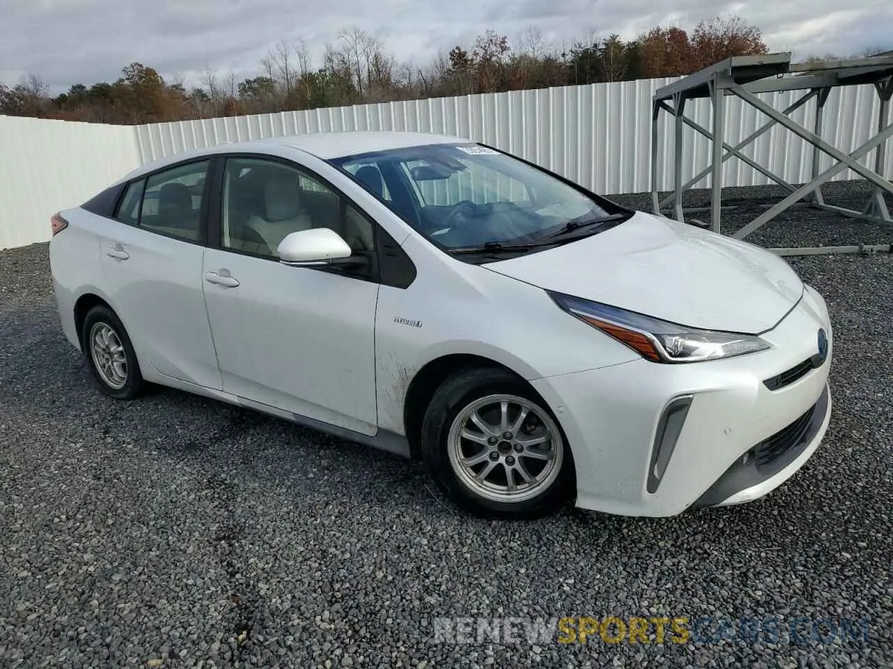 4 Фотография поврежденного автомобиля JTDL9MFU3M3026553 TOYOTA PRIUS 2021