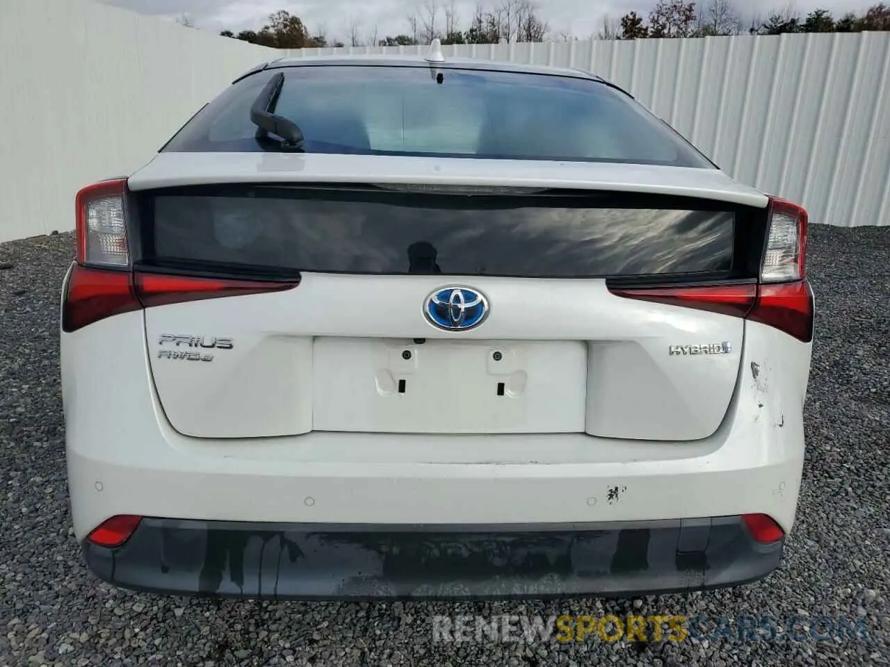 6 Фотография поврежденного автомобиля JTDL9MFU3M3026553 TOYOTA PRIUS 2021