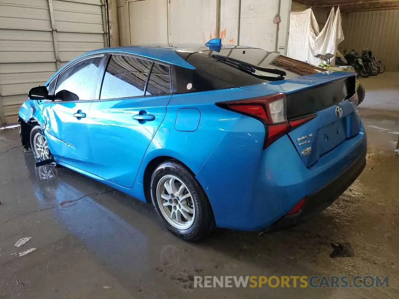 2 Фотография поврежденного автомобиля JTDL9MFU6M3030094 TOYOTA PRIUS 2021