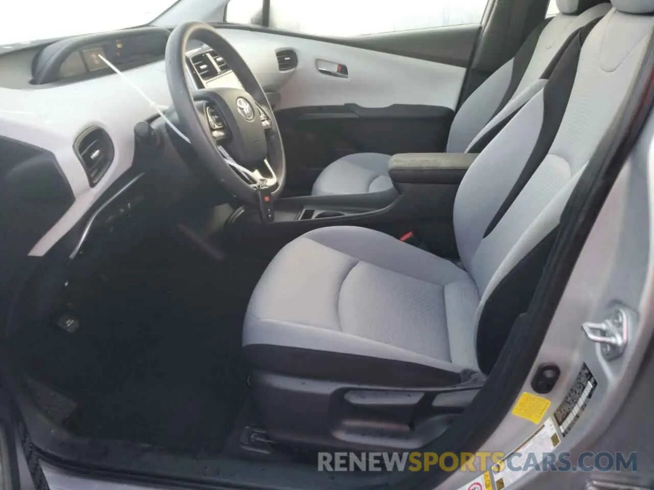 7 Фотография поврежденного автомобиля JTDL9MFU7M3024207 TOYOTA PRIUS 2021