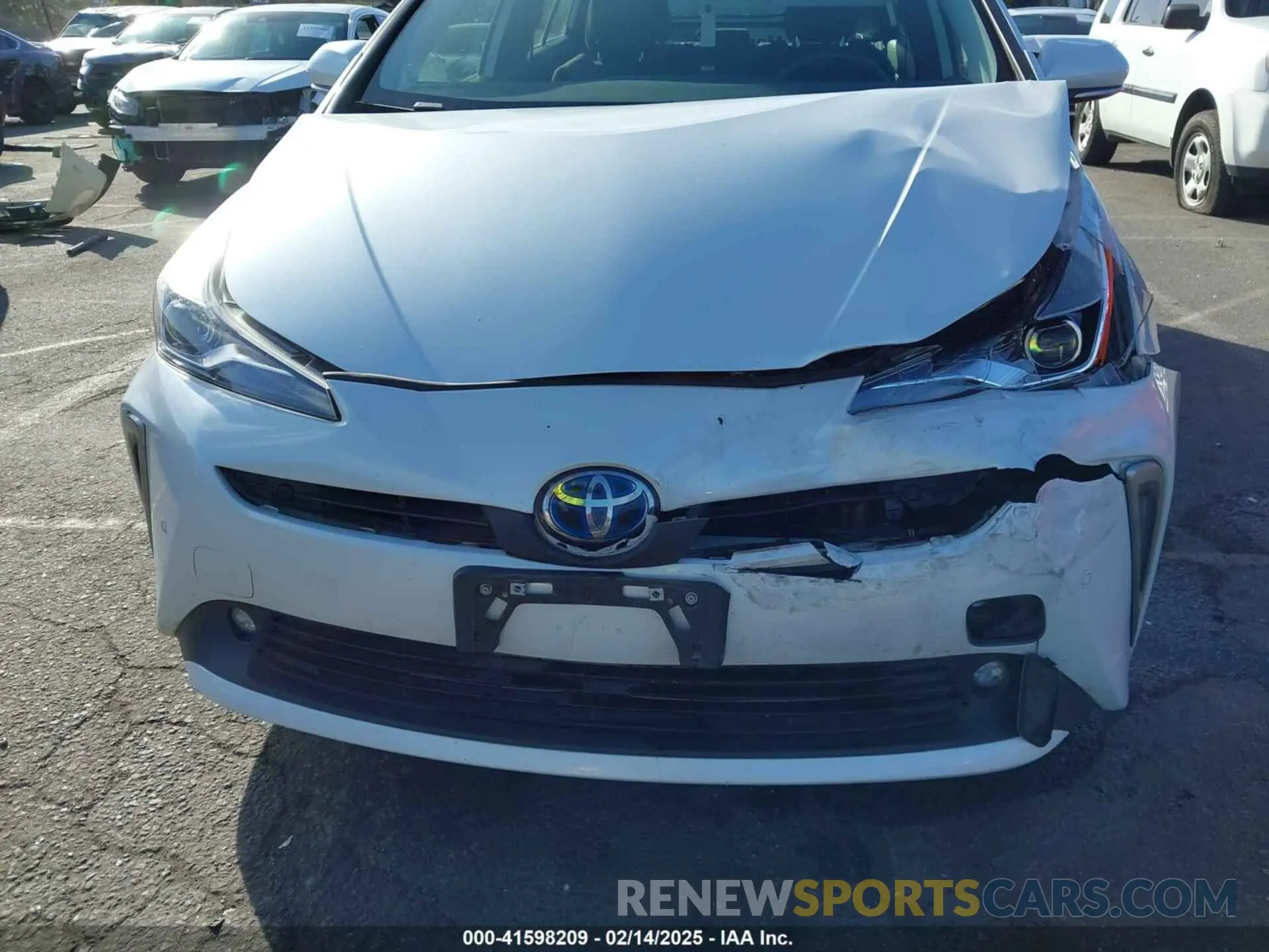 6 Photograph of a damaged car JTDL9MFU8M3027617 TOYOTA PRIUS 2021