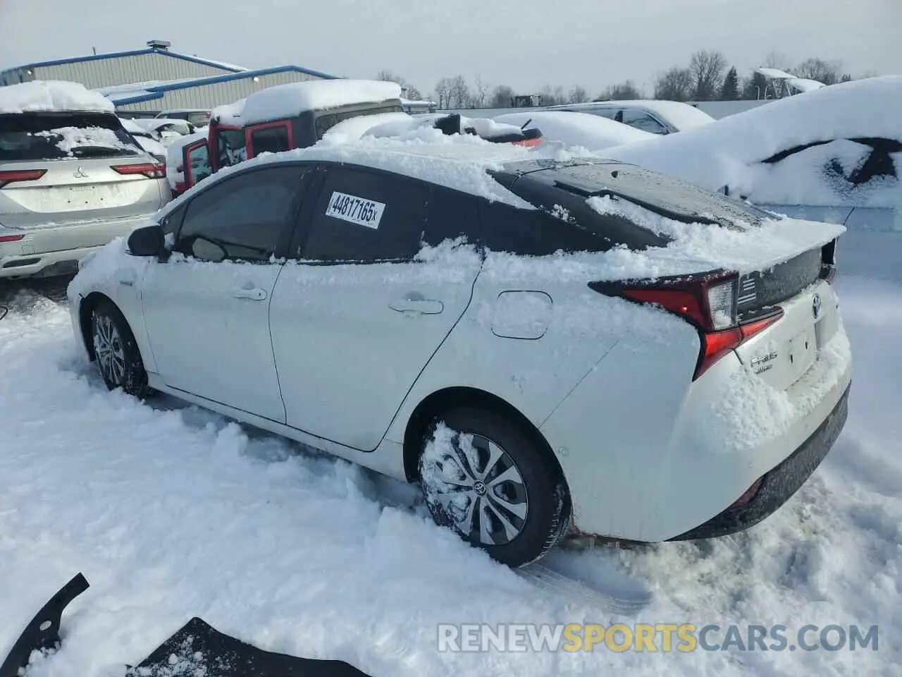 2 Фотография поврежденного автомобиля JTDL9MFU8M3027729 TOYOTA PRIUS 2021