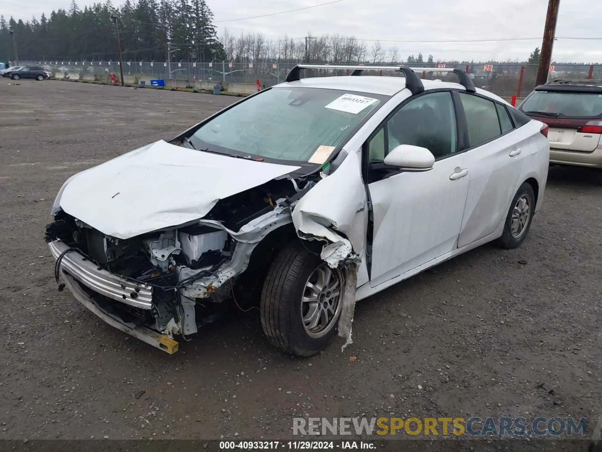 2 Photograph of a damaged car JTDL9MFU9M3027383 TOYOTA PRIUS 2021