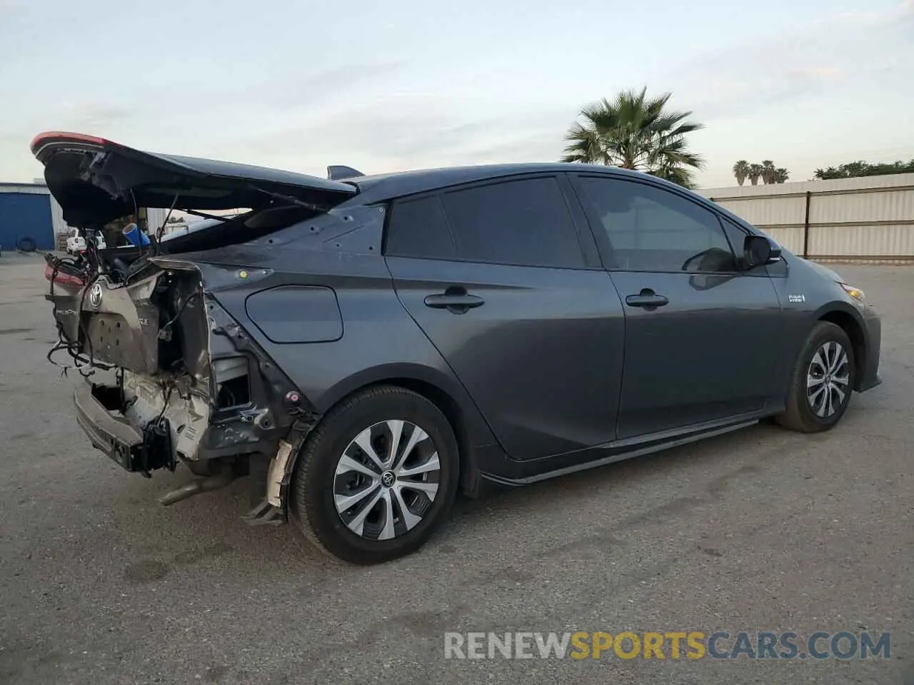 3 Photograph of a damaged car JTDKAMFP0N3228104 TOYOTA PRIUS 2022