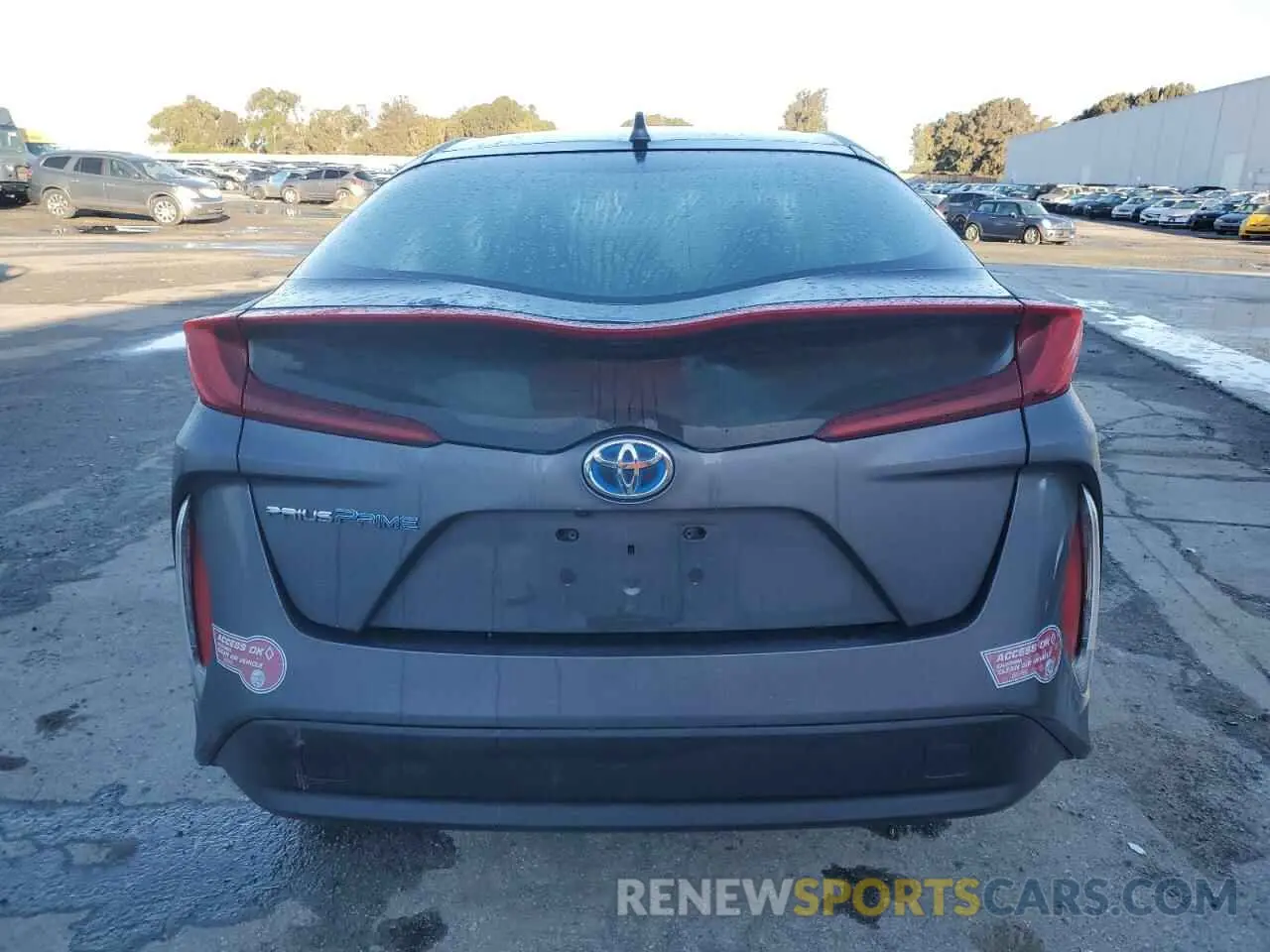 6 Photograph of a damaged car JTDKAMFP1N3197624 TOYOTA PRIUS 2022