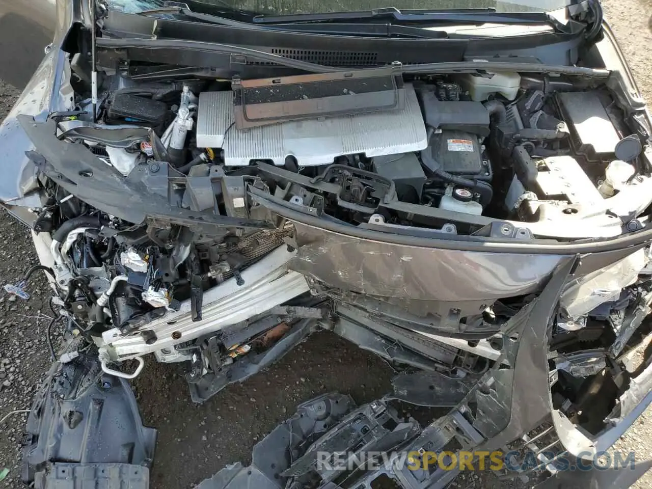 11 Photograph of a damaged car JTDKAMFP1N3205608 TOYOTA PRIUS 2022