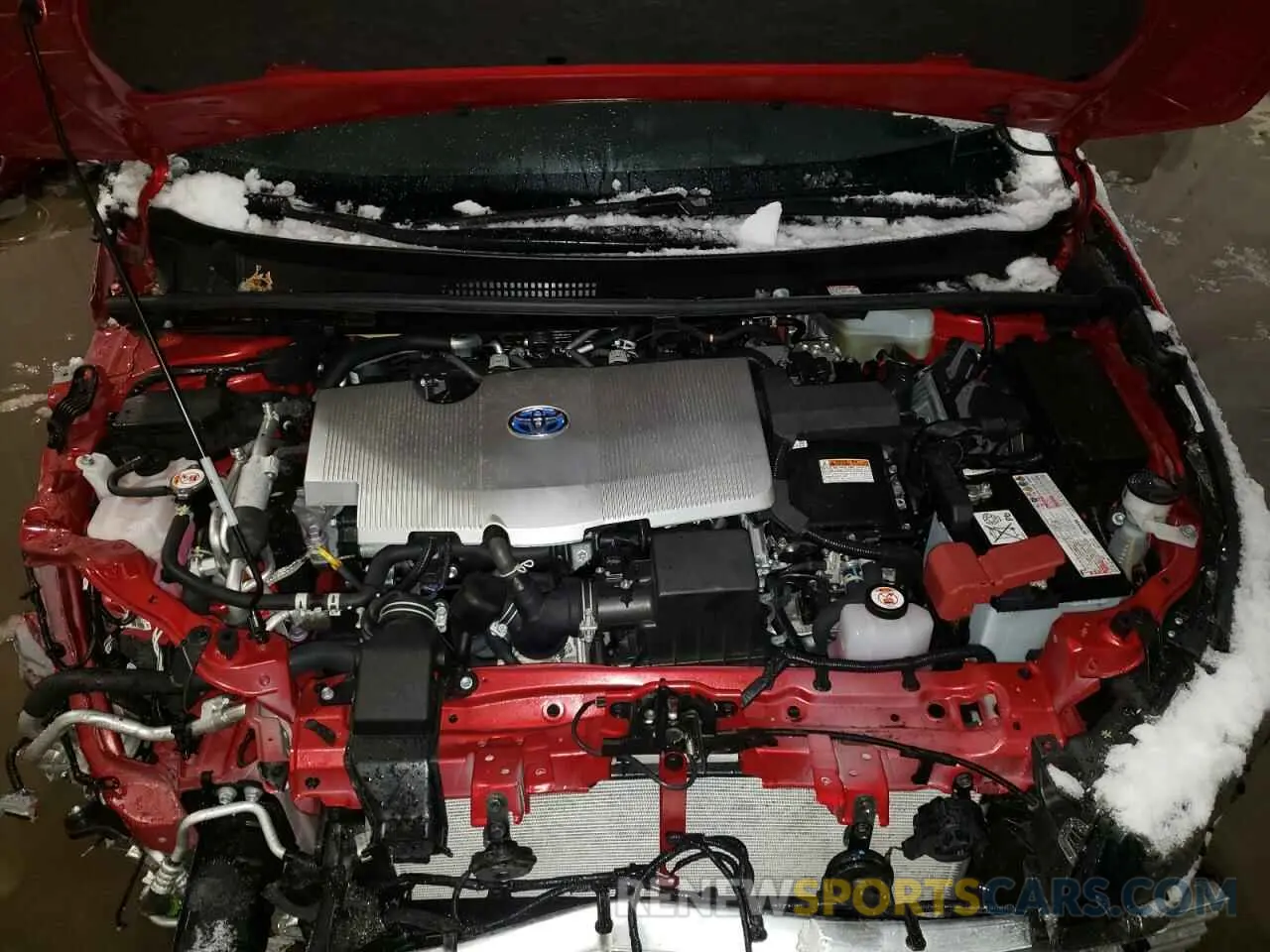 11 Photograph of a damaged car JTDKAMFP1N3207830 TOYOTA PRIUS 2022
