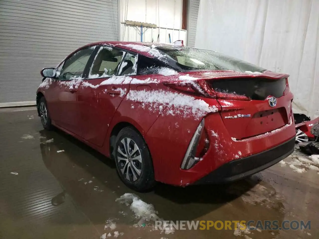 2 Photograph of a damaged car JTDKAMFP1N3207830 TOYOTA PRIUS 2022