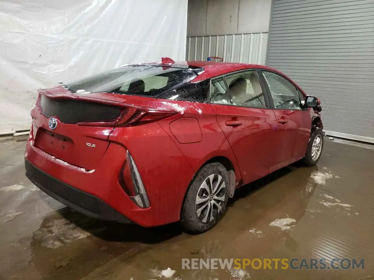 3 Photograph of a damaged car JTDKAMFP1N3207830 TOYOTA PRIUS 2022