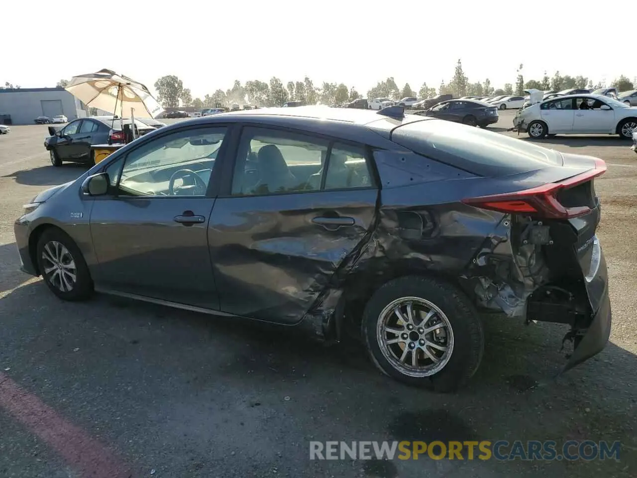 2 Photograph of a damaged car JTDKAMFP2N3209182 TOYOTA PRIUS 2022