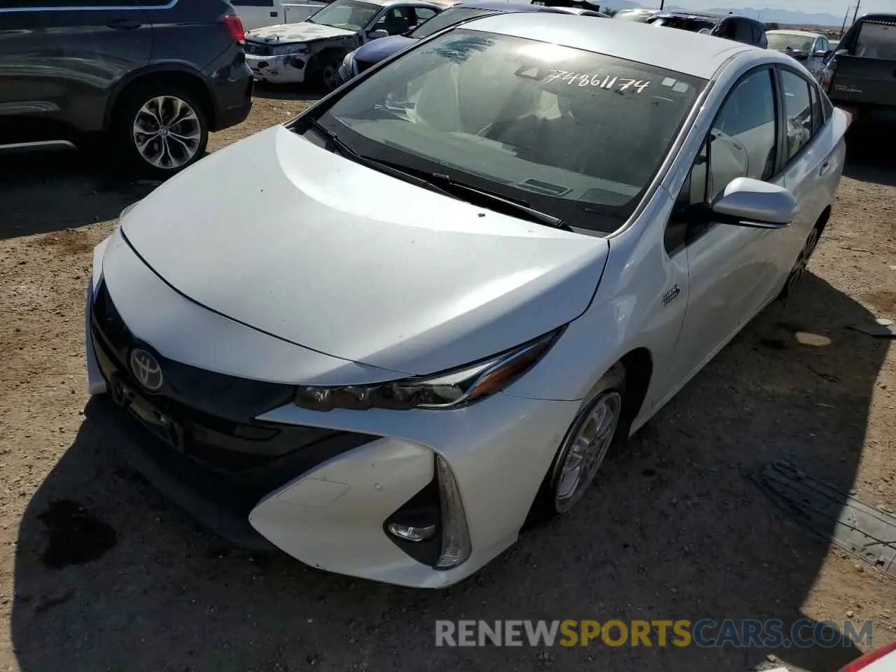 1 Фотография поврежденного автомобиля JTDKAMFP4N3201486 TOYOTA PRIUS 2022