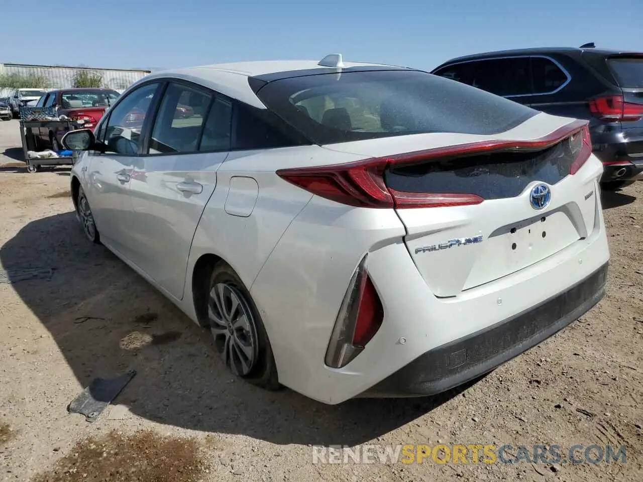 2 Фотография поврежденного автомобиля JTDKAMFP4N3201486 TOYOTA PRIUS 2022