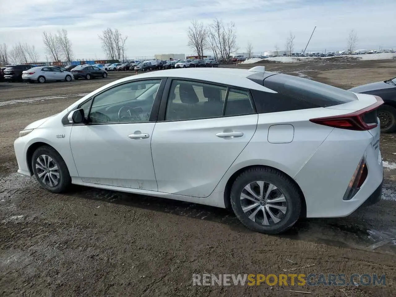 2 Фотография поврежденного автомобиля JTDKAMFP4N3203061 TOYOTA PRIUS 2022