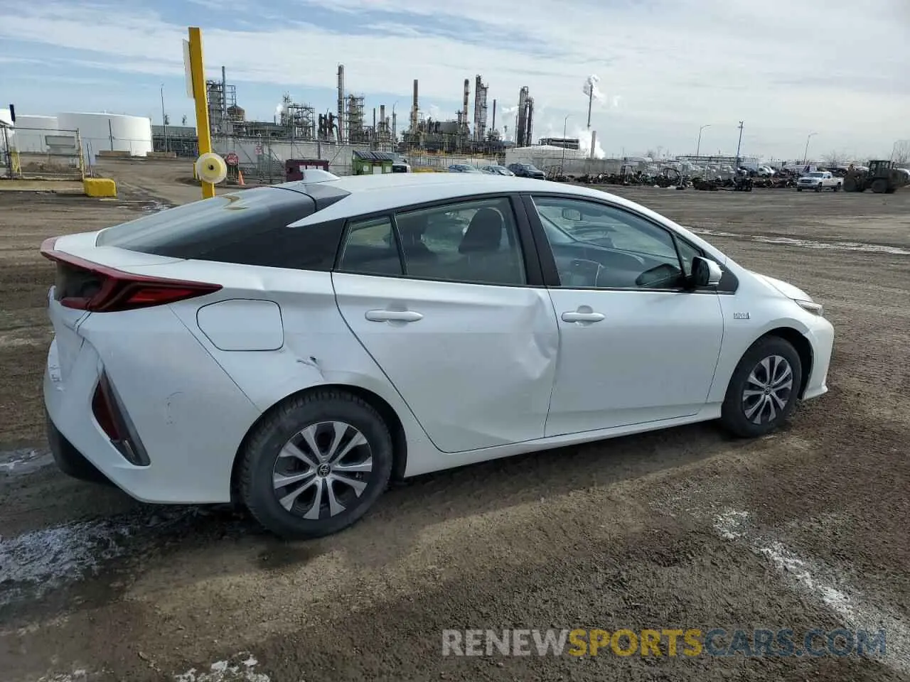3 Фотография поврежденного автомобиля JTDKAMFP4N3203061 TOYOTA PRIUS 2022