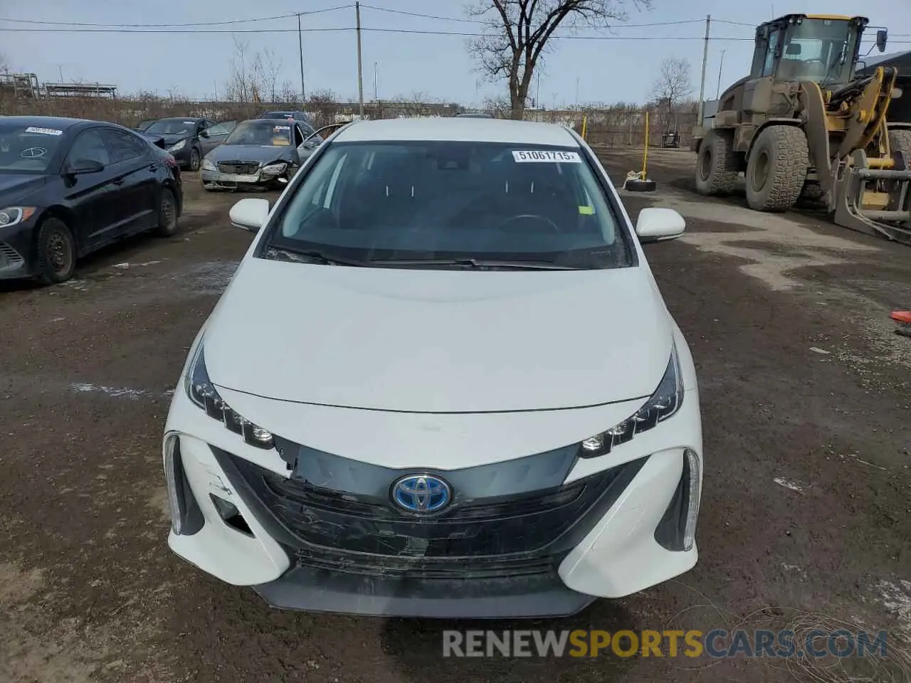 5 Фотография поврежденного автомобиля JTDKAMFP4N3203061 TOYOTA PRIUS 2022