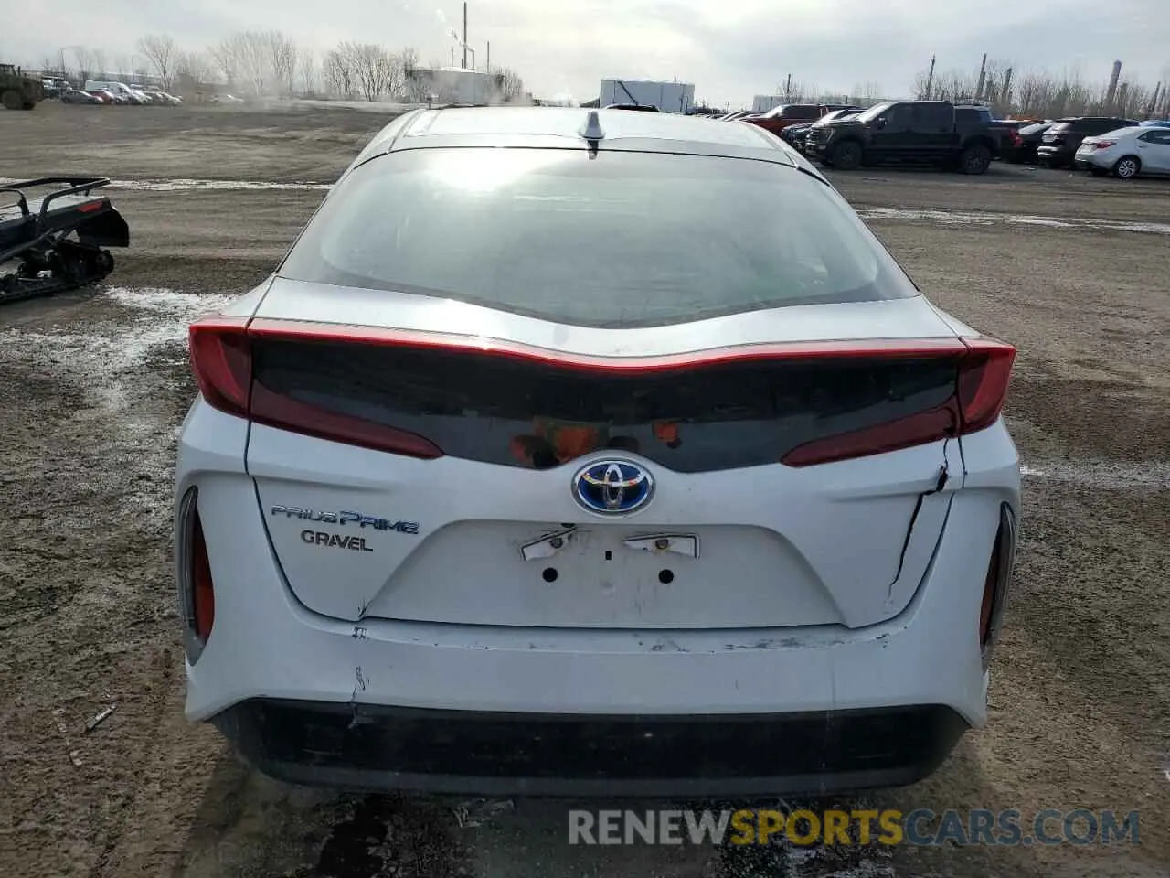 6 Фотография поврежденного автомобиля JTDKAMFP4N3203061 TOYOTA PRIUS 2022