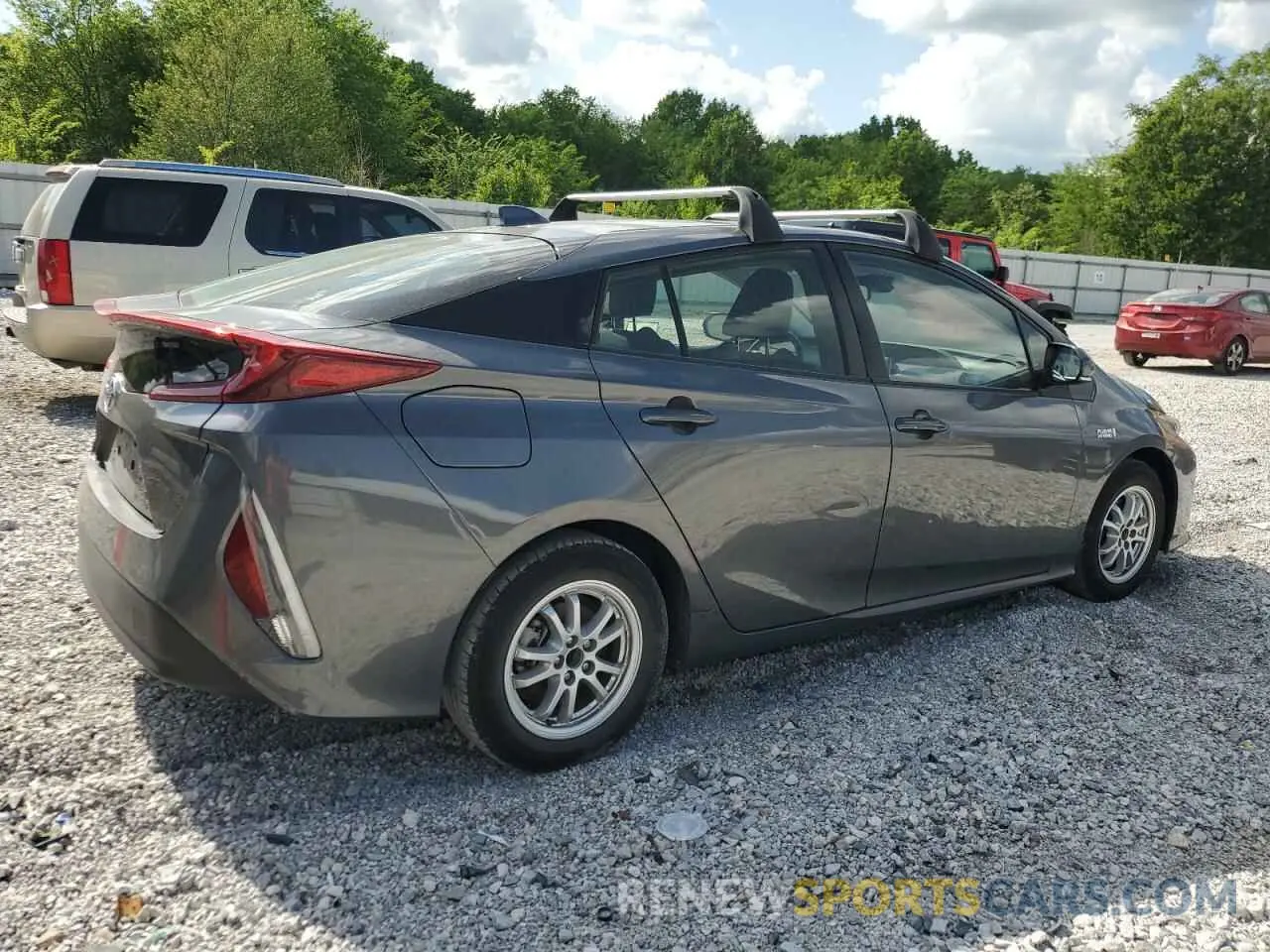 3 Photograph of a damaged car JTDKAMFP5N3220080 TOYOTA PRIUS 2022