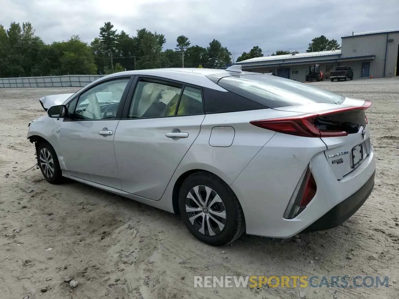 2 Фотография поврежденного автомобиля JTDKAMFP5N3222251 TOYOTA PRIUS 2022