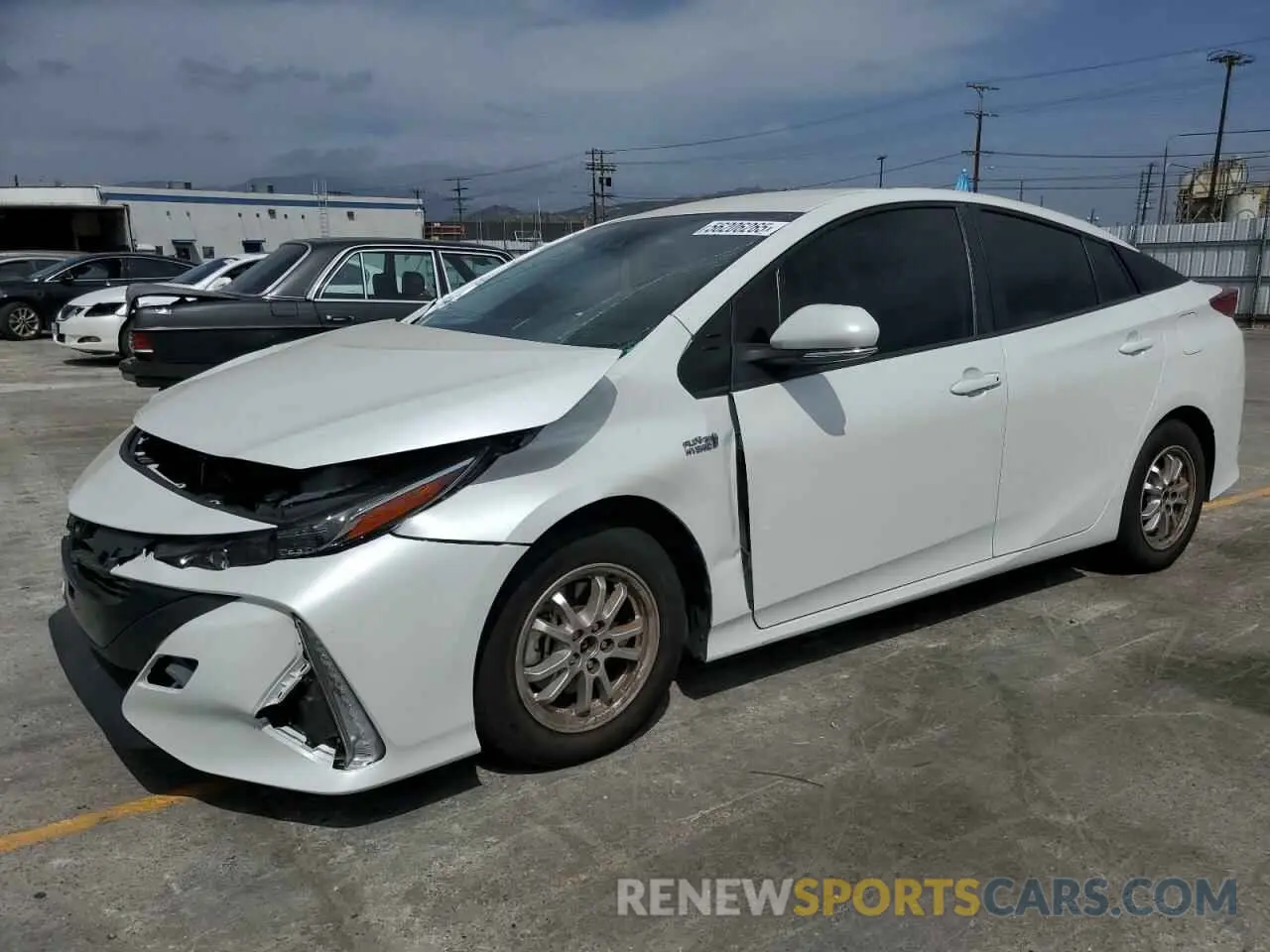 1 Photograph of a damaged car JTDKAMFP5N3225389 TOYOTA PRIUS 2022
