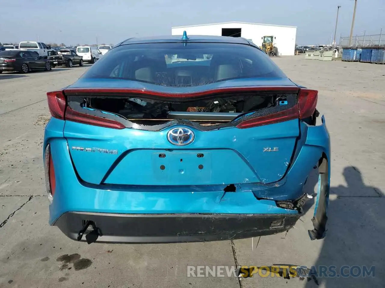 6 Фотография поврежденного автомобиля JTDKAMFP5N3229099 TOYOTA PRIUS 2022
