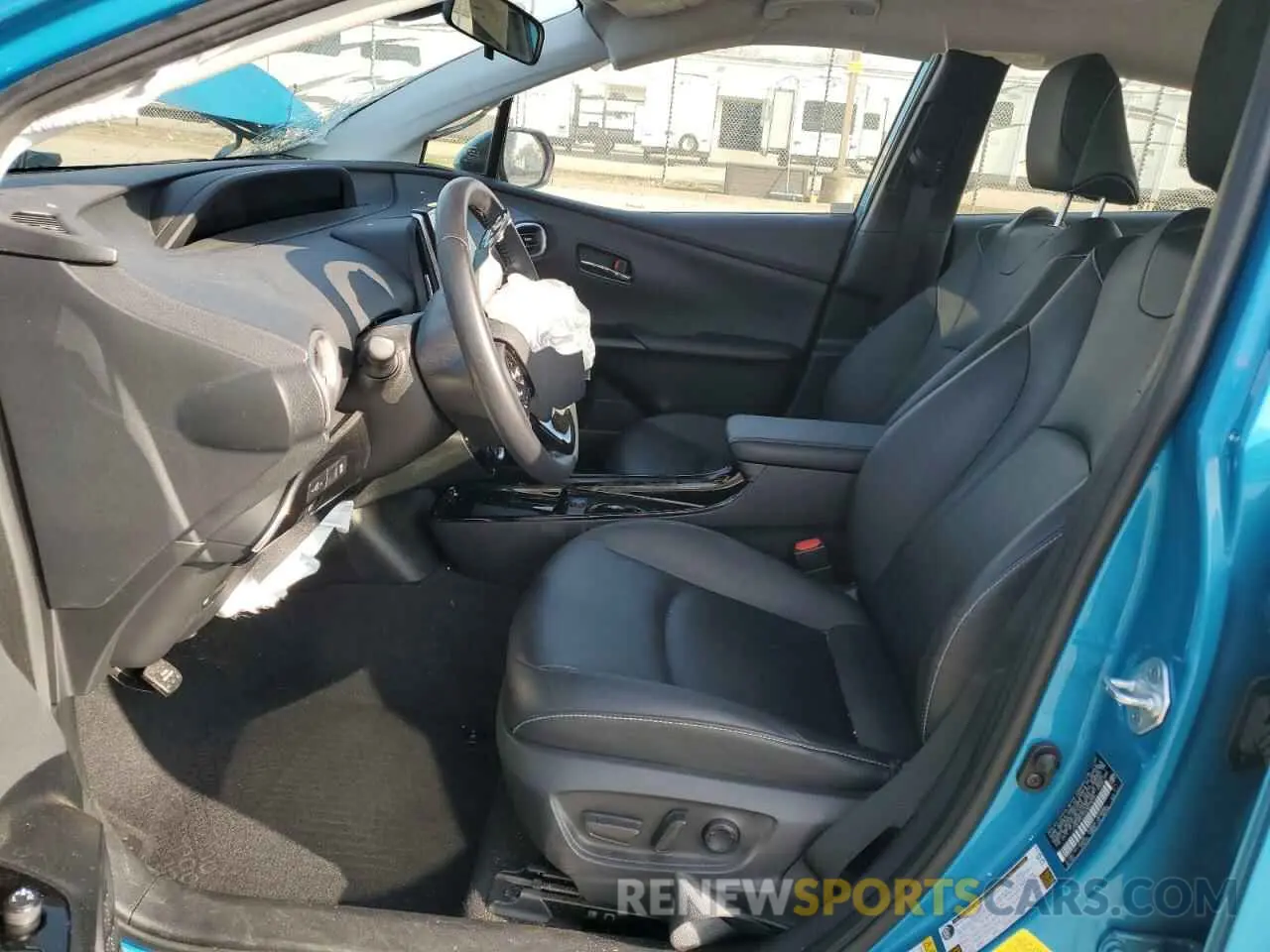 7 Фотография поврежденного автомобиля JTDKAMFP5N3229099 TOYOTA PRIUS 2022