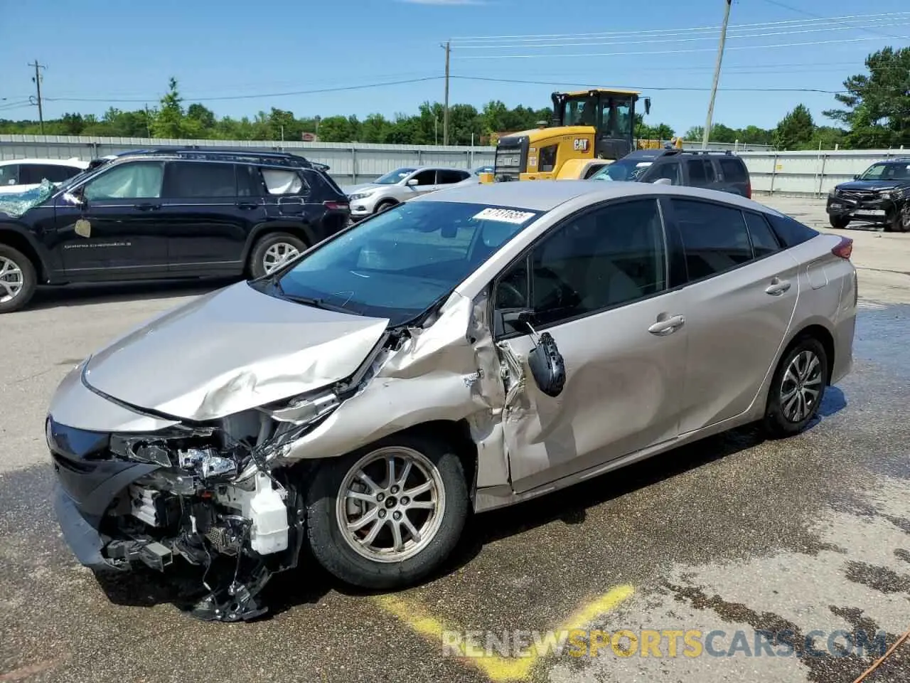 1 Фотография поврежденного автомобиля JTDKAMFP6N3206513 TOYOTA PRIUS 2022