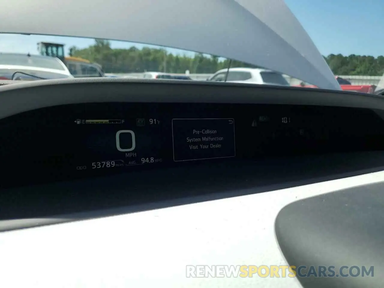 9 Фотография поврежденного автомобиля JTDKAMFP6N3206513 TOYOTA PRIUS 2022