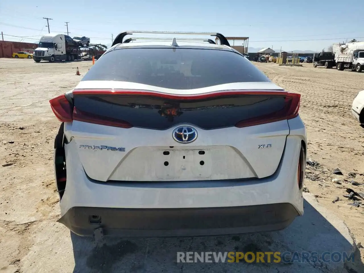 6 Фотография поврежденного автомобиля JTDKAMFP6N3212148 TOYOTA PRIUS 2022