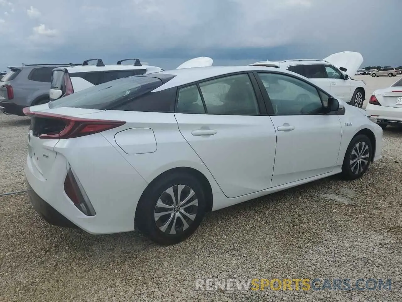 3 Photograph of a damaged car JTDKAMFP7N3208688 TOYOTA PRIUS 2022