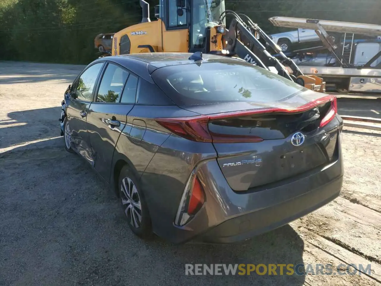 3 Photograph of a damaged car JTDKAMFP7N3210246 TOYOTA PRIUS 2022